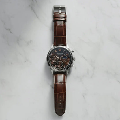 The Luxury Heritage | Classic Leather Timepiece Royal Verge