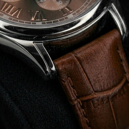 The Luxury Heritage | Classic Leather Timepiece Royal Verge